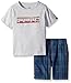 Quiksilver Little Boys' Two-Piece Graphic T-Shirt with Short Set