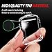 Smiling 2 Pack Case Compatible with Samsung Galaxy Watch 7 52mm with Built in Tempered Glass Screen Protector, Hard PC Case Ultra-Thin Scratch Resistant Overall Protective Cover- Transparent