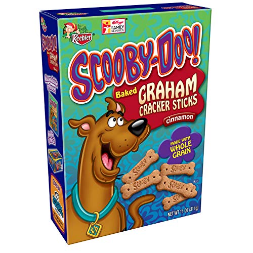 Keebler ScoobyDoo! Graham Cracker Sticks, Cinnamon, Made with Whole
