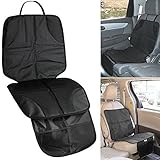 Efanr Baby Child Car Saver Seat Protector Cover Mat Universal Safety Anti Slip Wear Protection Pad Protects Your Auto Leather and Upholstery Seats from Damage