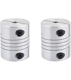 Uxcell 8mm To 8mm Shaft Coupling 40mm Length 25mm Diameter Coupler Aluminum Alloy Joint Motor For 3d Printer Cnc Machine Diy Encoder - View #8