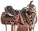 Acerugs All Natural Cowhide Western Leather Horse Saddle Comfy SEAT Pleasure Trail Barrel Racing Hand Tooled Premium Saddle TACK Set Bridle Breast Collar