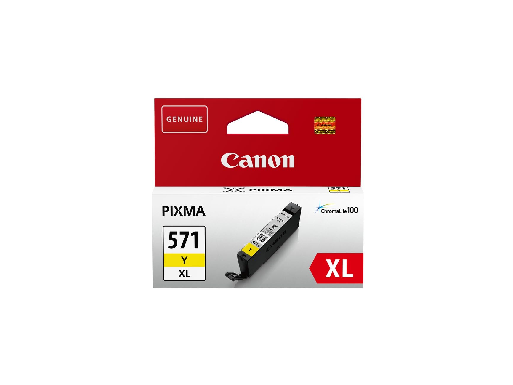 Canon CLI-571XL Yellow High Yield Ink Cartridge 0334C001