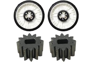 ZYNCUE Replacement Bearings and Pulleys for Toro 8" Lawn Mower Wheels - Compatible with OEM 115-4695, 115-4668, 138-3216 - 38