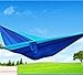 Double Hammock – Lightweight Parachute Portable Hammocks for Hiking, Travel, Backpacking, Beach, Yard Gear,Ultralight Outdoor Parachute Hammock Double Leisure Camping Hammockthumb 3