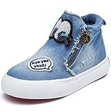 Alexis Leroy Kids'Shoes Casual Cartoon High-Top Canvas Sneakers