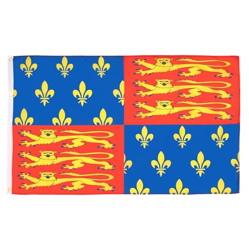 AZ FLAG King Edward III of England Flag 150x90 cm 100D Polyester 2 Grommets