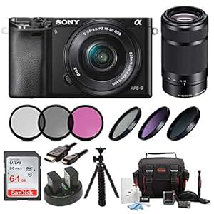Amazon.com : Sony ILCE-6000LB Alpha A6000 Mirrorless