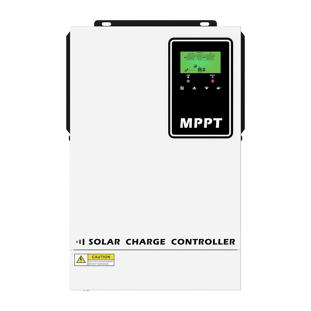 Photo 1 of Y&H 140A MPPT Solar Charge Controller 48V Battery Regulator with LCD High Voltage Input PV MAX 500V for 48V Energy Storage Battery Chargers AMG,Flooded,LI,User