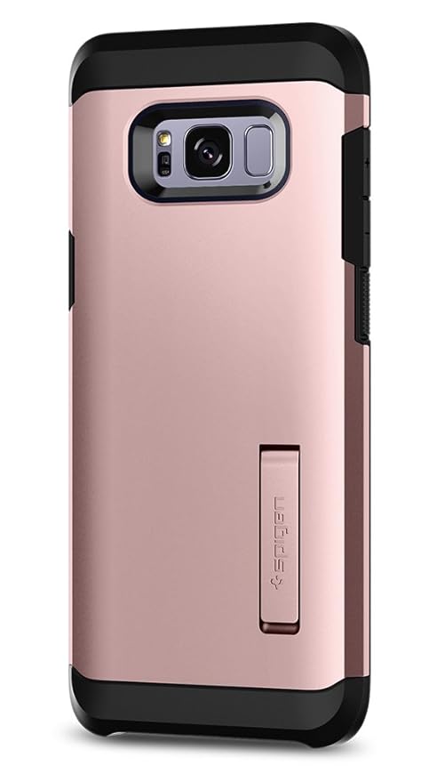 Spigen [Tough Armor Samsung Galaxy S8 Hülle, Doppelte Schutzschicht Handyhülle für Extrem Fallschutz Schutzhülle Case (Rose G