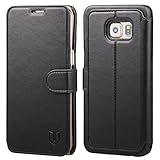 TANNC Galaxy S6 Edge Plus Case, Flip Leather Wallet Phone Case [Layered Dandy] - [Card Slot][Flip][Wallet] - For SAMSUNG Galaxy S6 Edge Plus Devices - Black