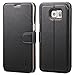 TANNC Galaxy S6 Edge Plus Case, Flip Leather Wallet Phone Case [Layered Dandy] - [Card Slot][Flip][Wallet] - For SAMSUNG Galaxy S6 Edge Plus Devices - Black