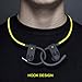 Miger Wireless Headphones Bluetooth Earbuds,IPX7 Waterproof ,SweatProof, Secure Fit ,Noise Cancelling Earphone with Microphone for Gym, Sports and Running (Green)