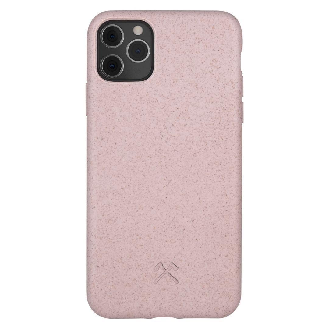Woodcessories - Phone Case compatible with iPhone 11 Pro Max Case Pink - Ecofriendly, made from plants