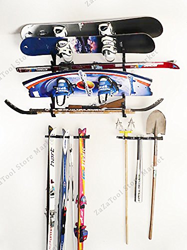 NEW Skateboard Ski Snowboard Tool Garage Wall Rack Storage Display Mount Holder