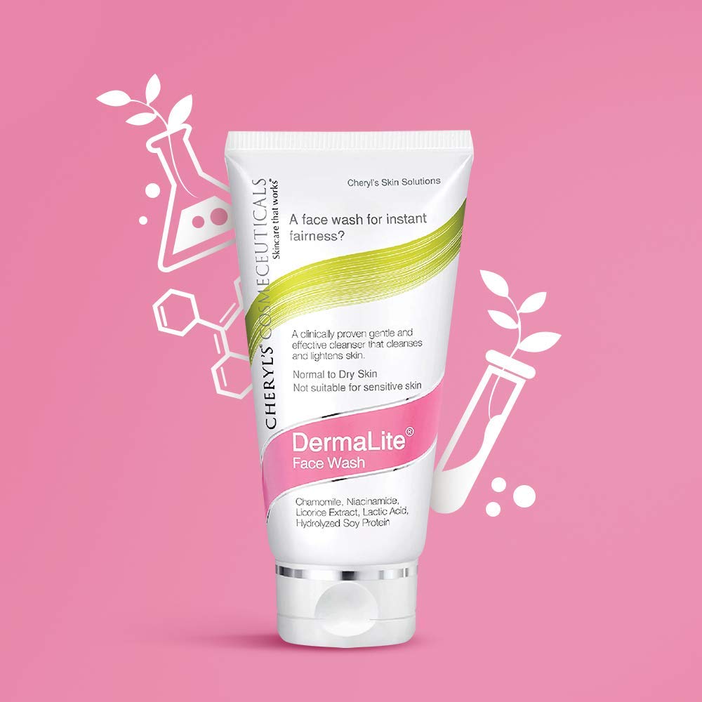 derma light face wash