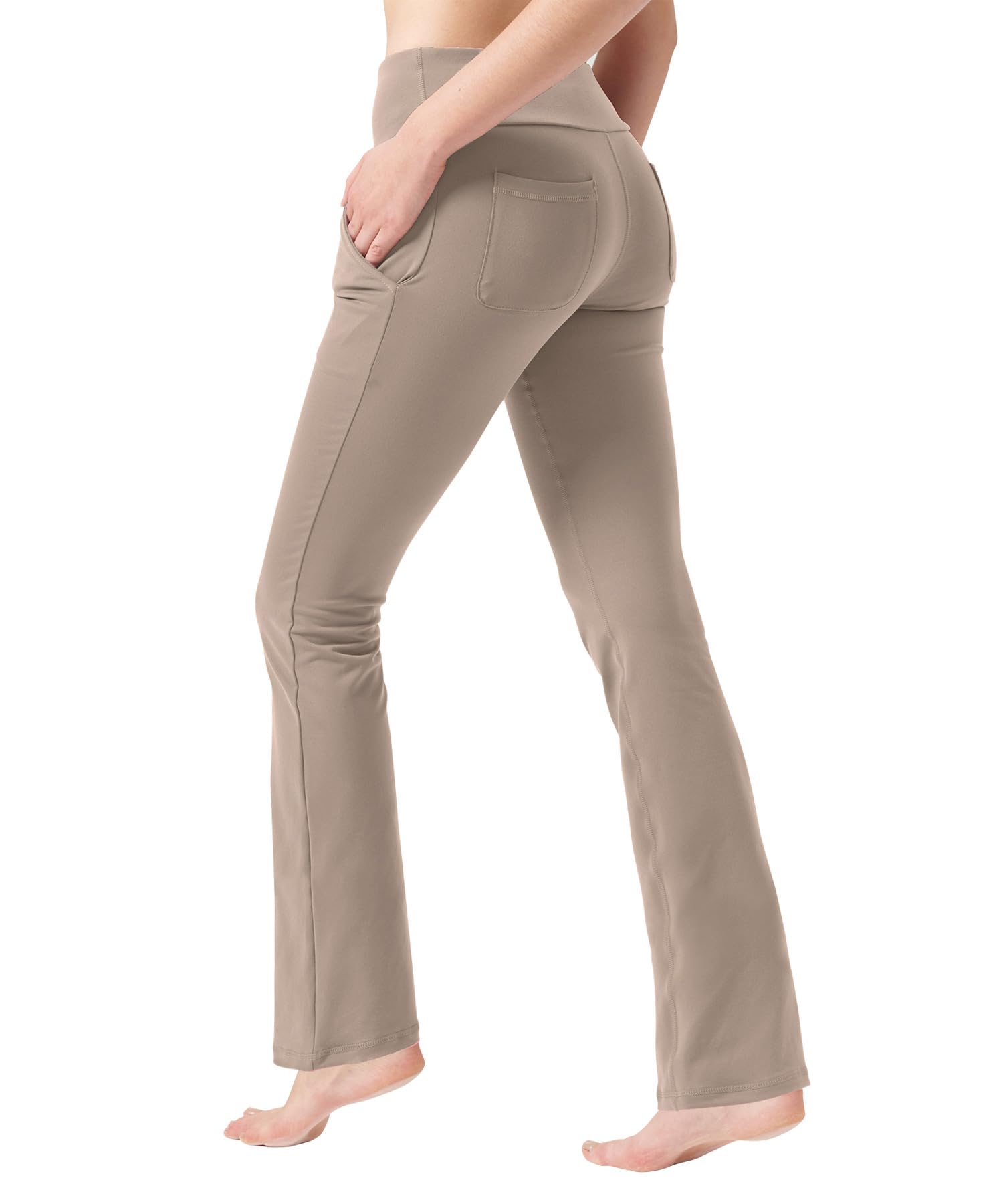 Bootleg Yoga Women's Plus Size Yoga Pants Bootcut Arro