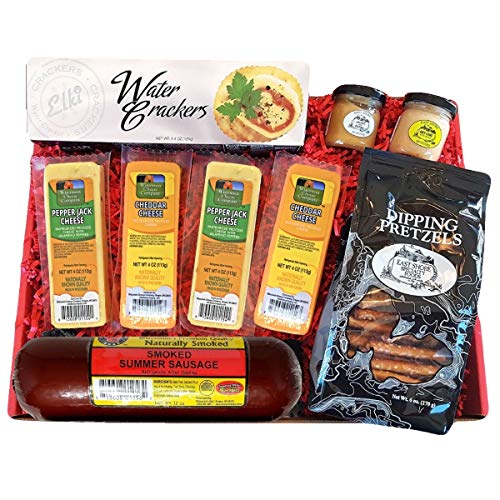 WISCONSIN'S BEST & WISCONSIN CHEESE COMPANY Specialty Gift Basket