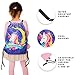 Little Jupiter Water Resistant Unicorn Reversible Sequin Drawstring Girls Drawstring Backpack Kids daypack Unicorn Bag
