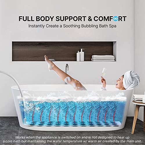 Portable Spa Bubble Bath Massager Thermal Spa Waterproof Nonslip Mat