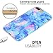 iPhone 7 Plus Case, Light Blue Marble Creative Design, BAISRKE Slim Flexible Soft Silicone Bumper Shockproof Gel TPU Rubber Glossy Skin Cover Case for iPhone 7 Plus & iPhone 8 Plus