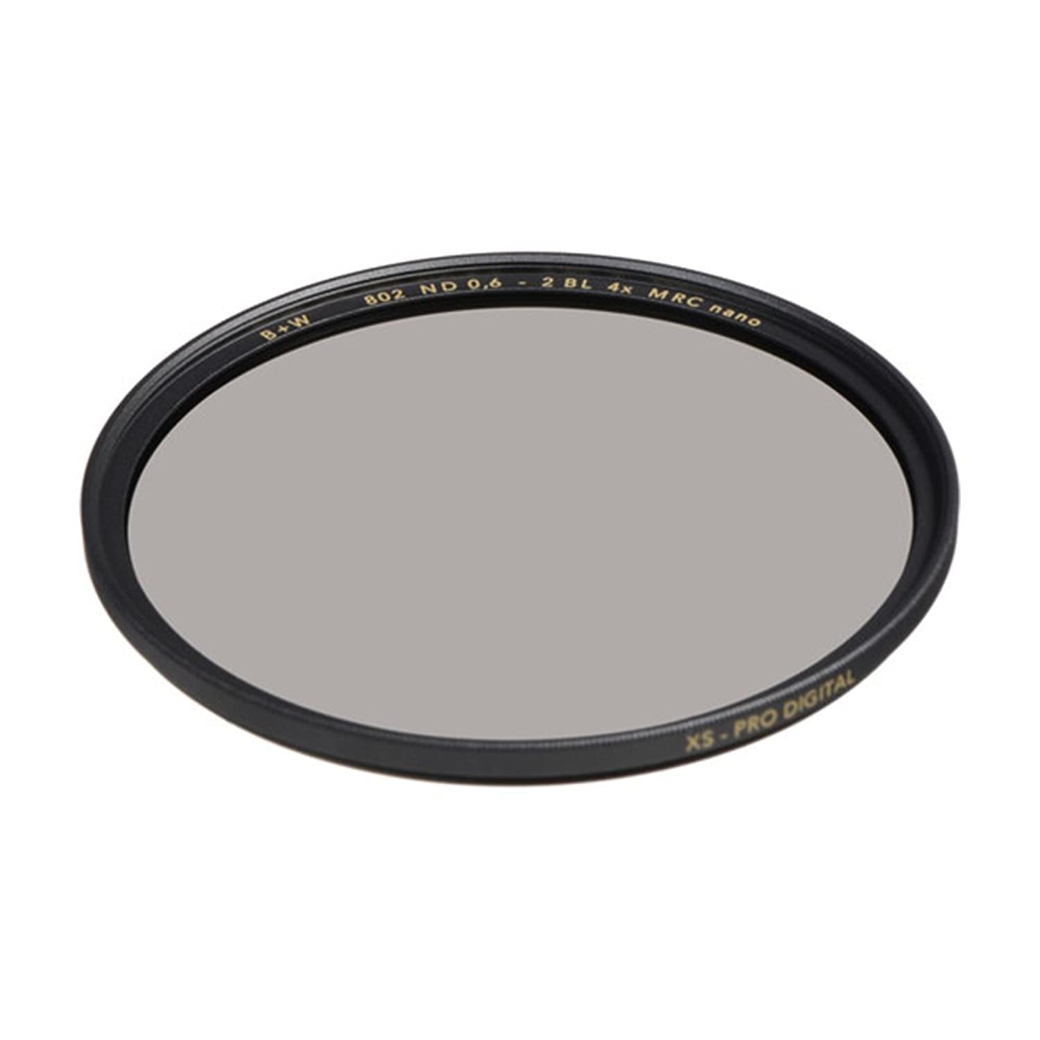 B+W 1089160 Neutral Density Filter ND4 "67 mm, MRC nano, XS-Pro, 16x Coated, Slim, Premium" Matte Black