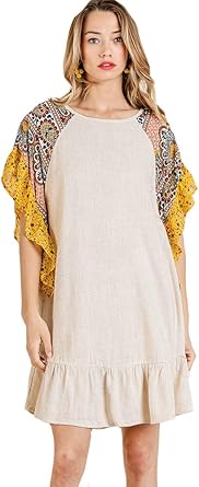 white linen dress amazon