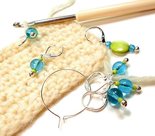 image for TJBdesigns Removable Locking Stitch Markers for Crochet and Knitting L