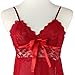 Sleepwear ,BeautyVan Women Underwear Sleepwear Lace Dress G-string Nightwear (Red)