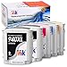 starink Replacement for 940 Ink Cartridges 940xl Ink cartridges for Officejet Pro 8000, 8500, 8500a Series Printers (5 Packs)