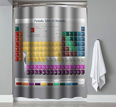 Amazon Com Mildew Resistant Bath Shower Curtain Printed