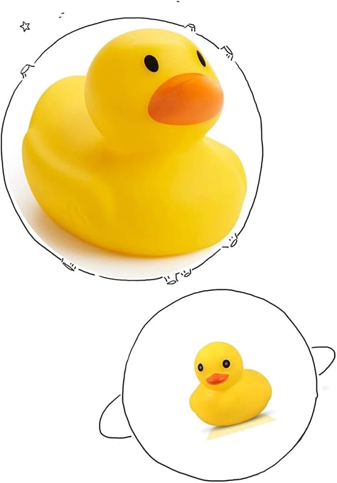 floating duck bath toy