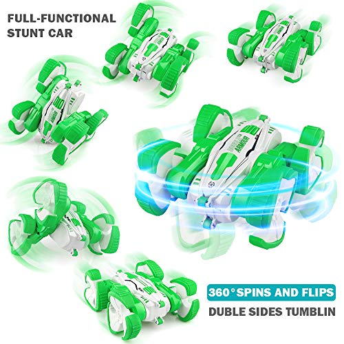 image for Blasland Remote Control Car - RC Cars Stunt Car Toy, 4WD 2.4GHz Double