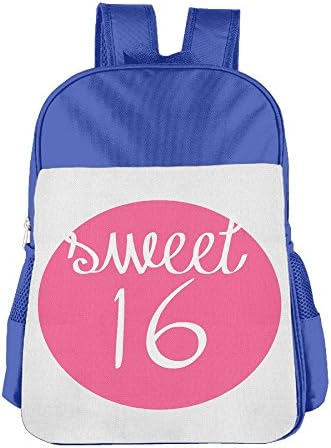 XianNonG A Sweet Sixteen Boys And Girls Large Capacity School Bags RoyalBlue