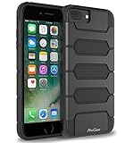 iPhone 7 Plus Case, ProCase Premium Hybrid Armor Cover Protective Case for Apple iPhone 7 Plus 5.5 Inch 2016 -Black