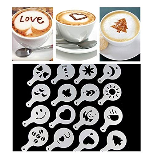 image for Luckybud Handheld Milk Frother - Battery Operated Electric Foam Maker 