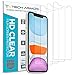 Tech Armor HD Clear Film Screen Protector Designed for Apple iPhone 11, Xr 6.1 Inch 4 Pack 2019