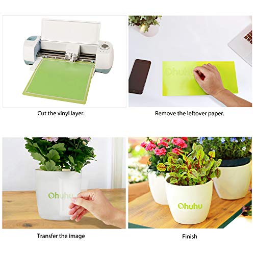 4 Permanent+Ohuhu+Silhouette+Christmas+Decorating