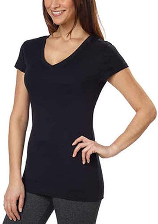 Kirkland Signature Ladies Premium Pima Cotton VNeck TShirts, Variety