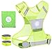 Reflective Vest for Running or Cycling Including Two 3M Safety Reflective Bands (Women and Men, with Pockets, Gear for Jogging, Biking, Walking)