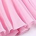 Arshiner Girls Ballet Leotard with Chiffon Tutu Skirt Dance Wear Short Sleeve Toddler Ballerina Outfit Dress Pink