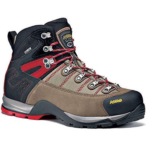 Asolo Men's Fugitive GTX Hiking Boots, Wool/Black, 9 D(M) US
