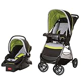 Safety 1st Amble Quad Travel System with Onboard 22 Infant Car Seat, Polynesian