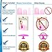 Anti Cellulite Cup Silicone Vacuum Cupping Therapy Set, 4 Piece with Face Brush