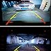 ETvalley Waterproof Car Rear View Camera Night Vision Cam with 170 Degrees Vision and 2LEDs