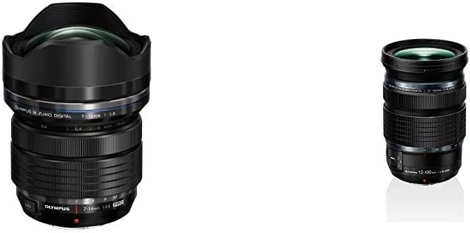 Amazon セット買い Olympus 超広角ズームレンズ M Zuiko Digital Ed 7 14mm F2 8 Pro マイクロフォーサーズ用 Ez M0714pro Blk Olympus マイクロフォーサーズレンズ M Zuiko Digital Ed 12 100mm F4 0 Is Pro 高倍率ズームレンズ 防塵防滴 カメラ用交換レンズ 通販