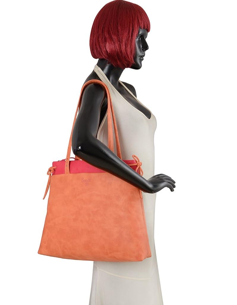 baggit women's tote bag (orange)
