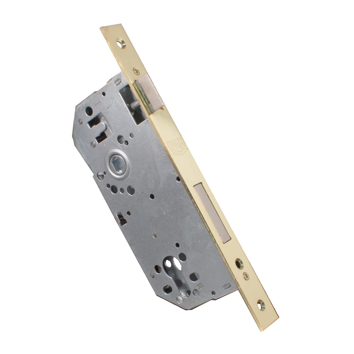 IFAM W500.40CHL Push Lock W500.40 Mortise, Brown (Brass)