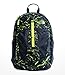The North Face Youth Recon Squash Backpack - Cosmic Blue Granite Print & Lime Green - OS