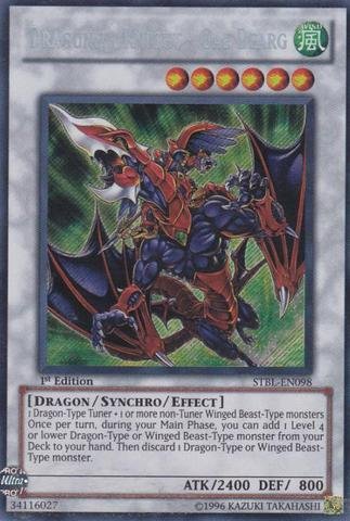Yu-Gi-Oh! - Dragunity Knight - Gae Dearg (STBL-EN098) - Starstrike Blast - 1st Edition - Secret Rare